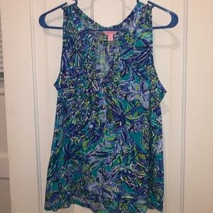 Lilly Pulitzer Ruched Tank top